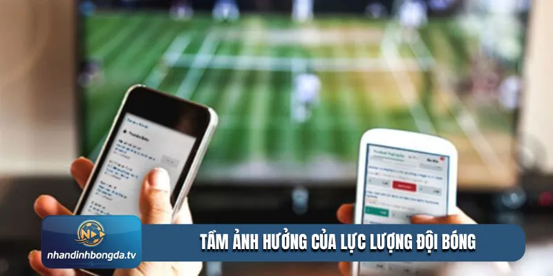 Tầm ảnh hưởng của lực lượng đội bóng